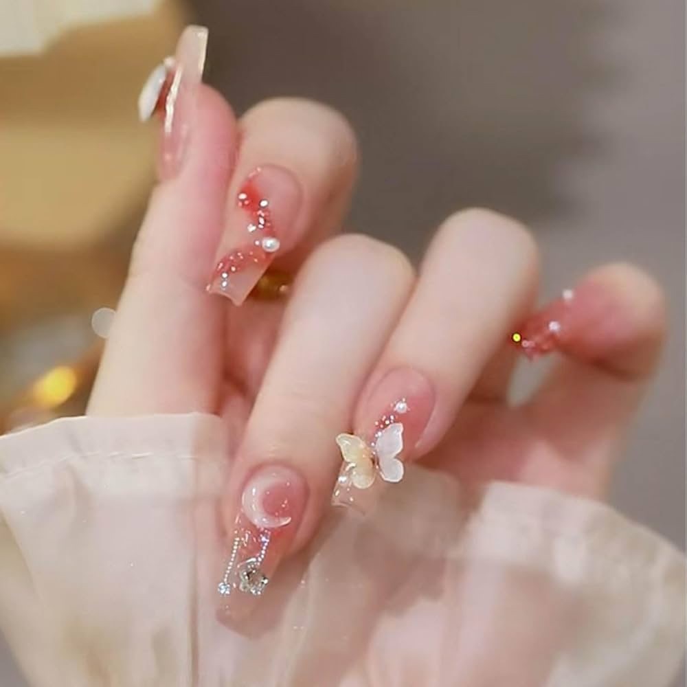 3D Butterfly Nail Art Set